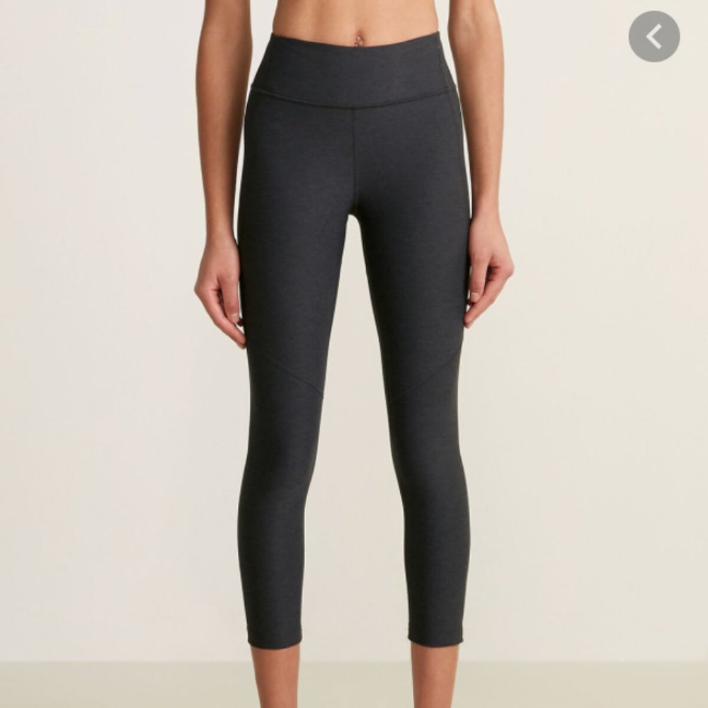 Outdoor Voices Warmup 3/4 Leggings, charcoal grey